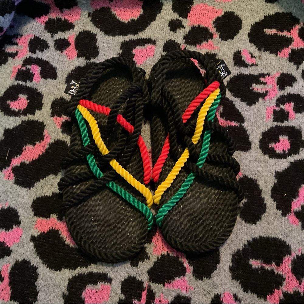 Rope sandals sz 7
